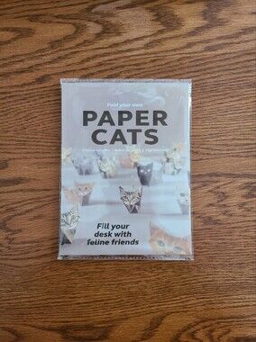 Fold Your Own Paper Cats - Origami Kit